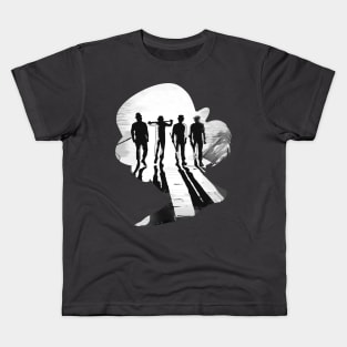 Clockwork Orange Illustration Silhouette Kids T-Shirt